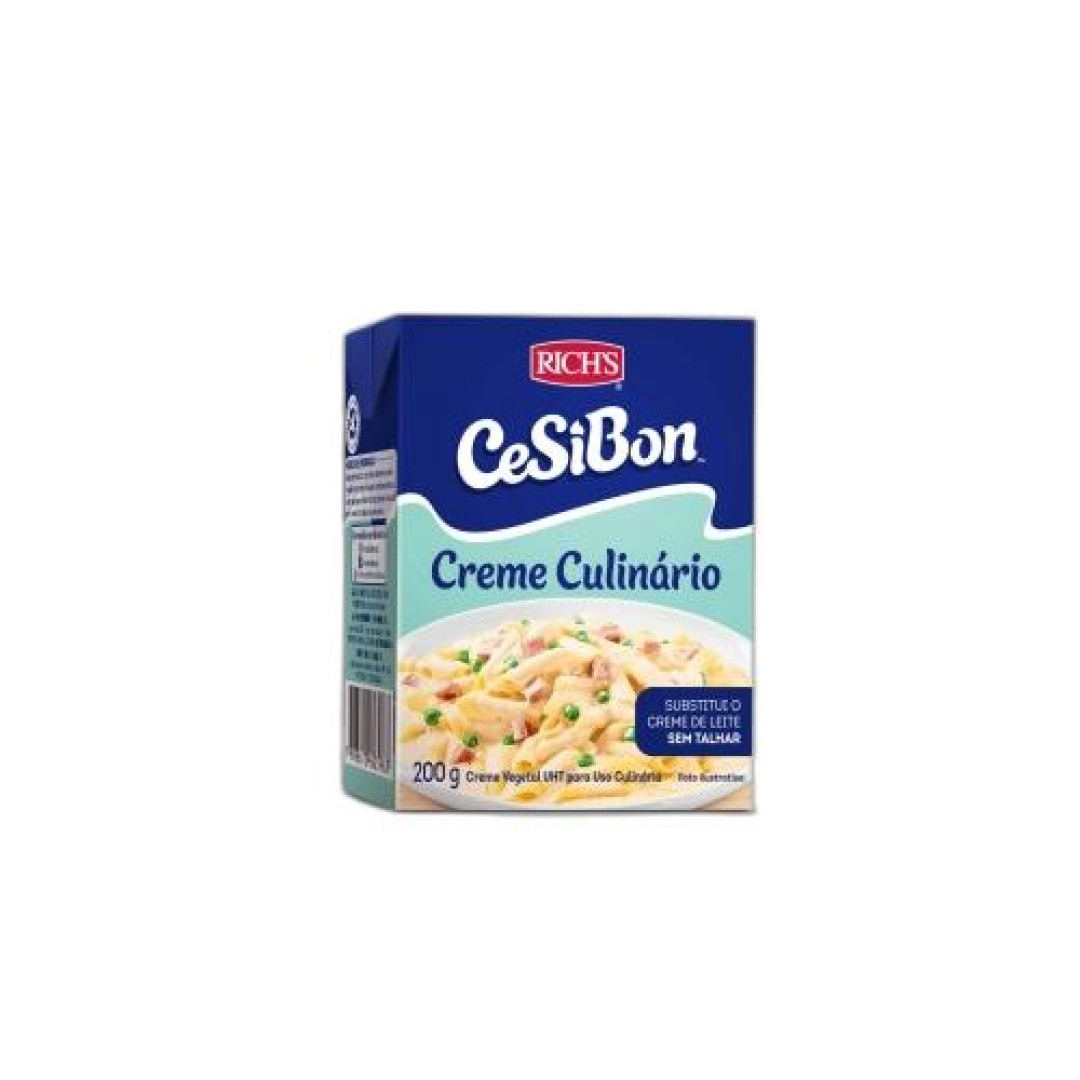 Detalhes do produto Creme Culinario Cesibon 200Gr Richs .