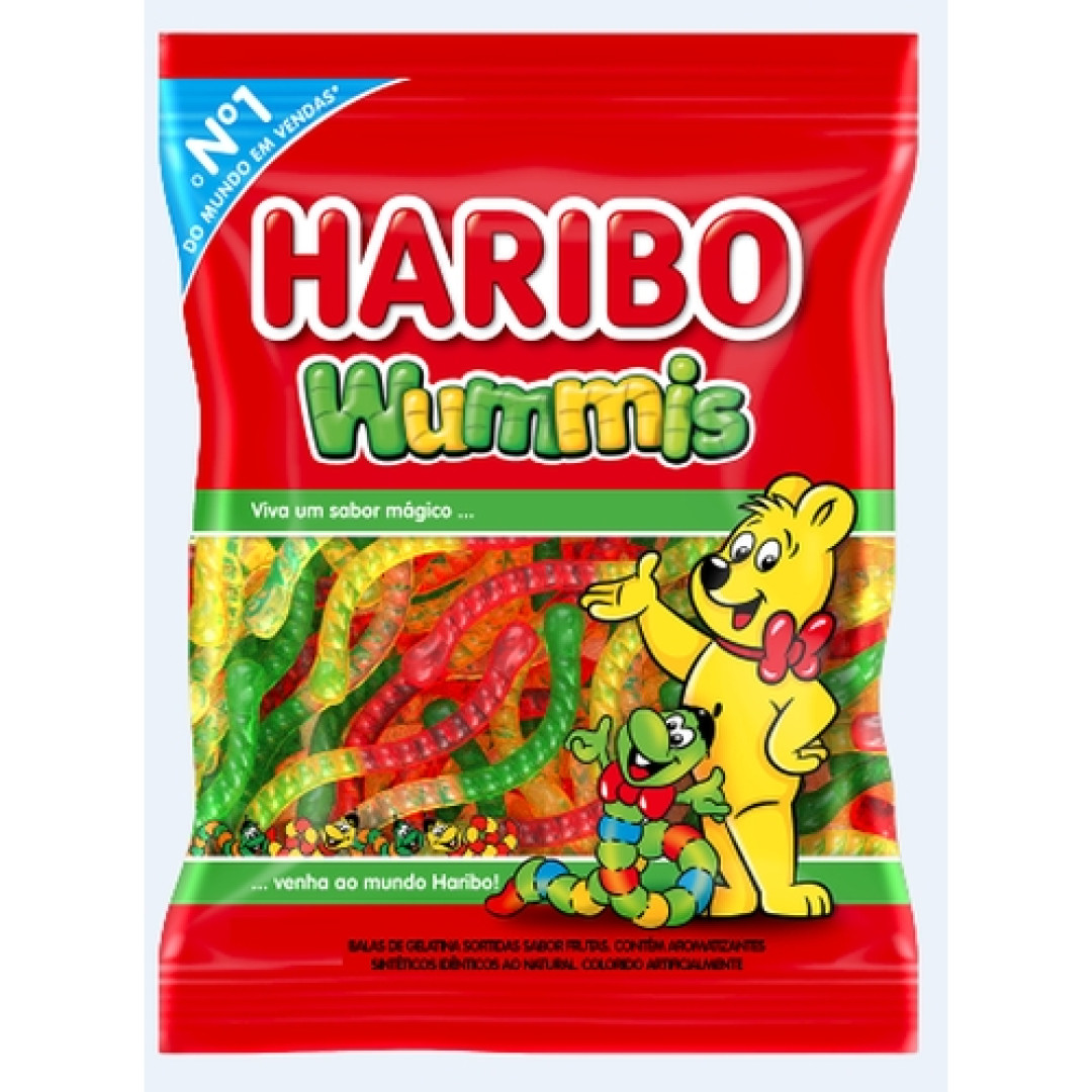 Detalhes do produto Bala Gel Wummis 220Gr Haribo Frutas