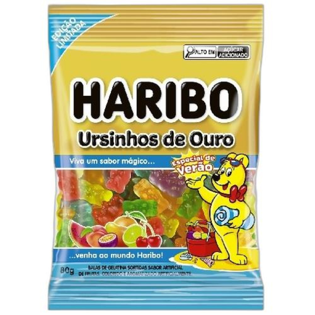 Detalhes do produto Bala Gel Ursinhos Verao 80Gr Haribo Frutas