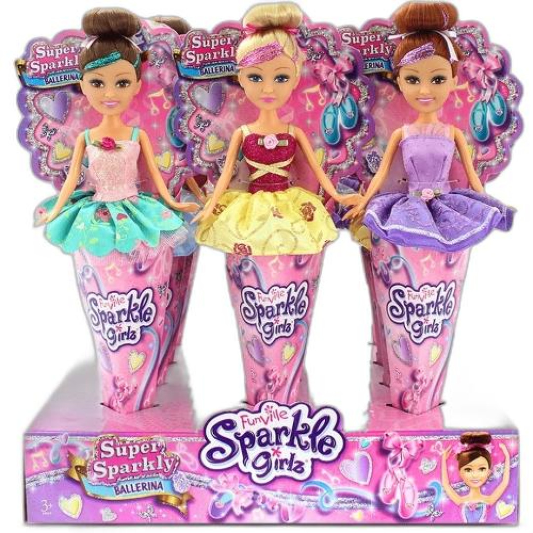 Detalhes do produto X Sparkle Girlz Cone Bailarina 1Un Dtc Sortido