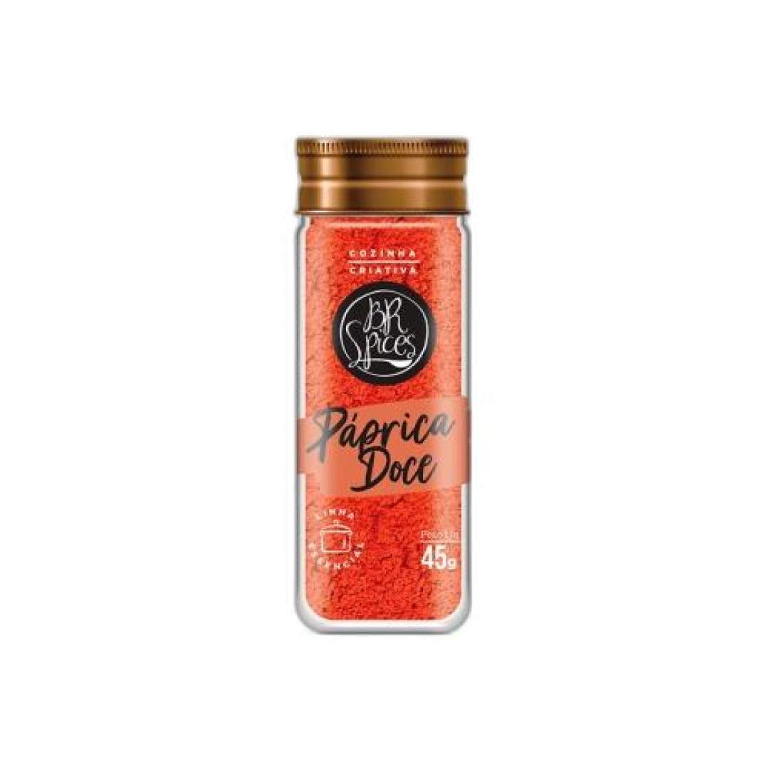 Detalhes do produto Tempero Paprica Doce 45Gr Br Spices .