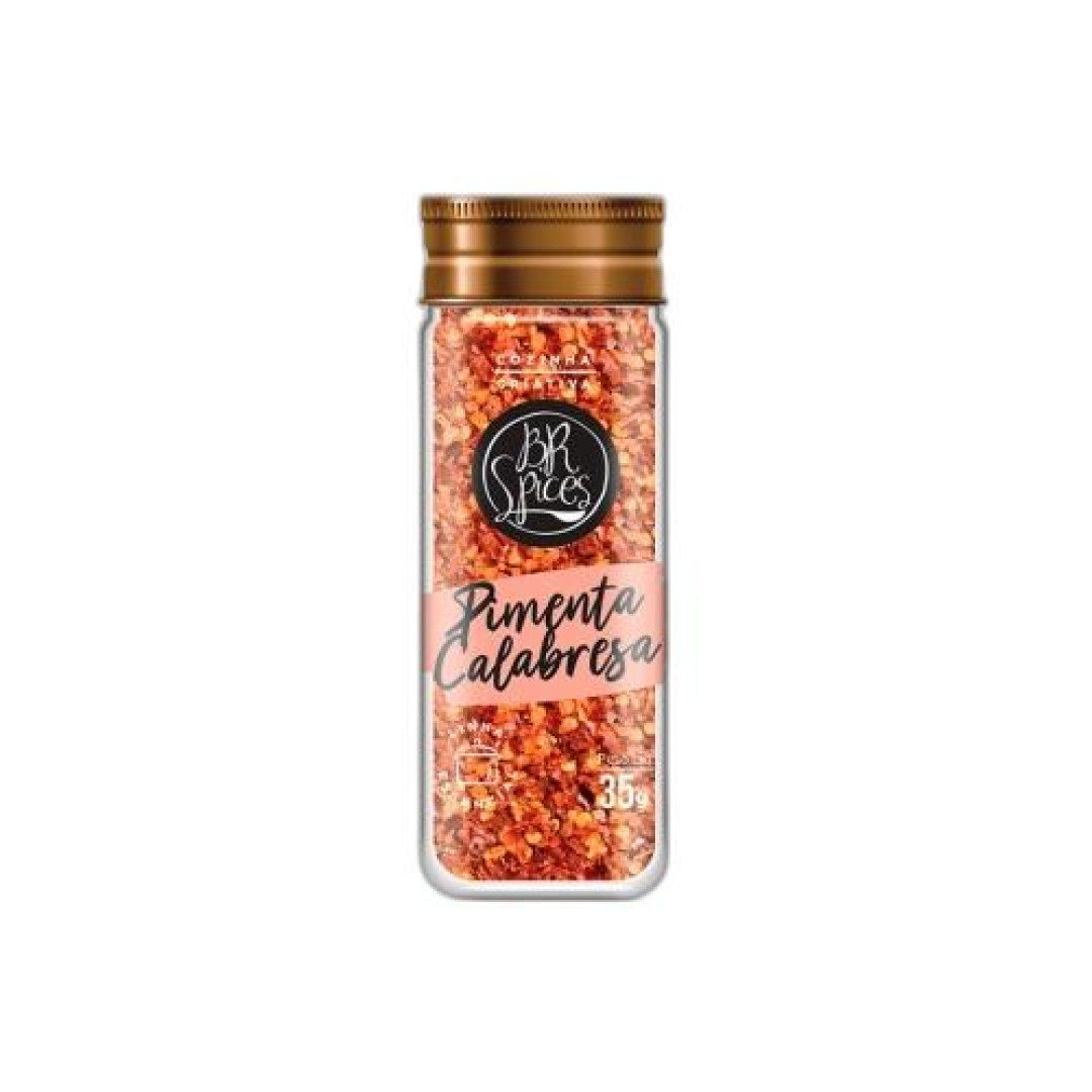 Detalhes do produto Tempero Pimenta Calabresa 35Gr Br Spices .