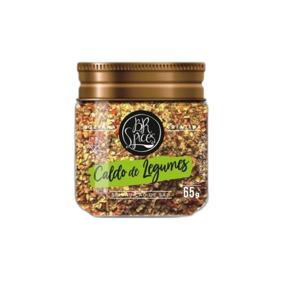 Detalhes do produto Caldo De Legumes 65Gr Br Spices .