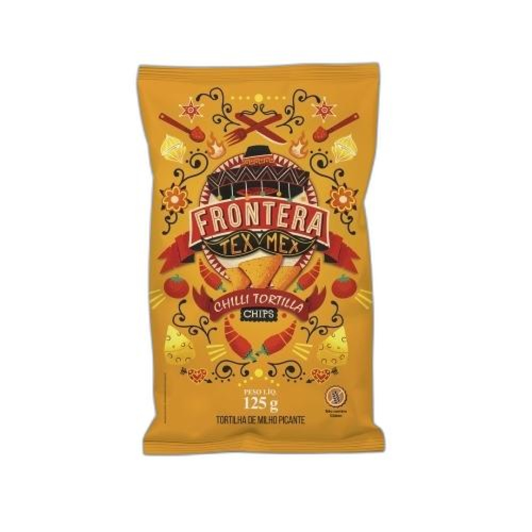 Detalhes do produto Tortilla Chips 125Gr Frontera Picante