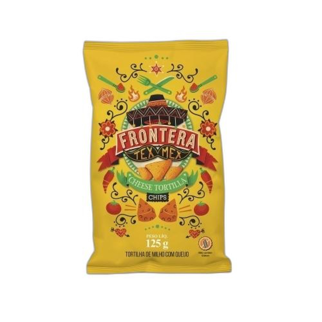 Detalhes do produto Tortilla Chips 125Gr Frontera Queijo