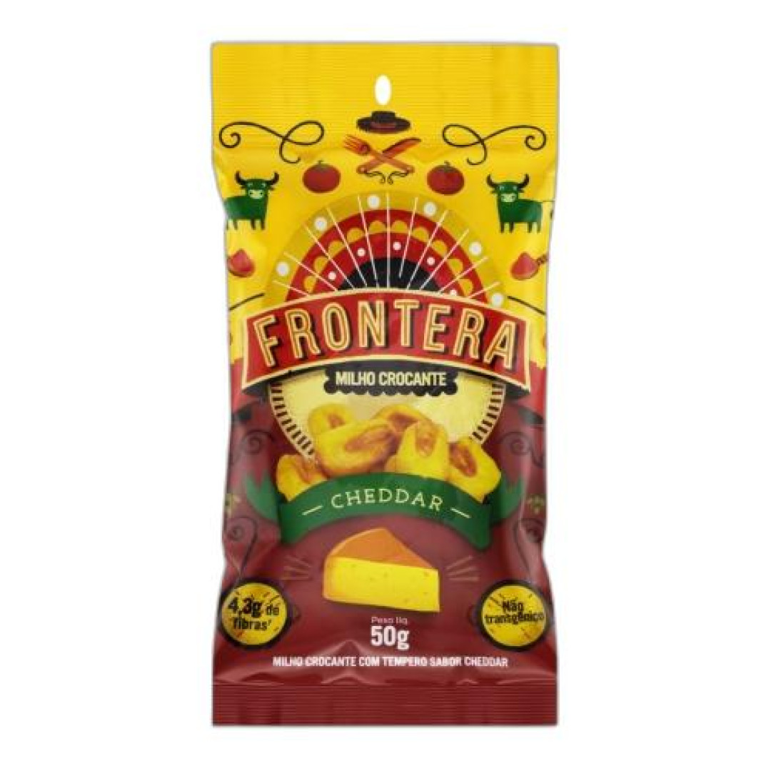 Detalhes do produto Milho Crocante 50Gr Frontera  Cheddar