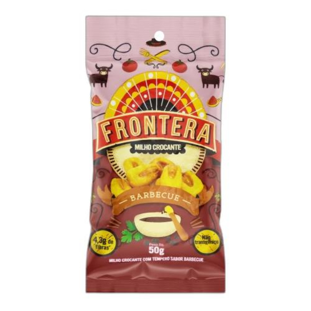 Detalhes do produto Milho Crocante 50Gr Frontera  Barbecue