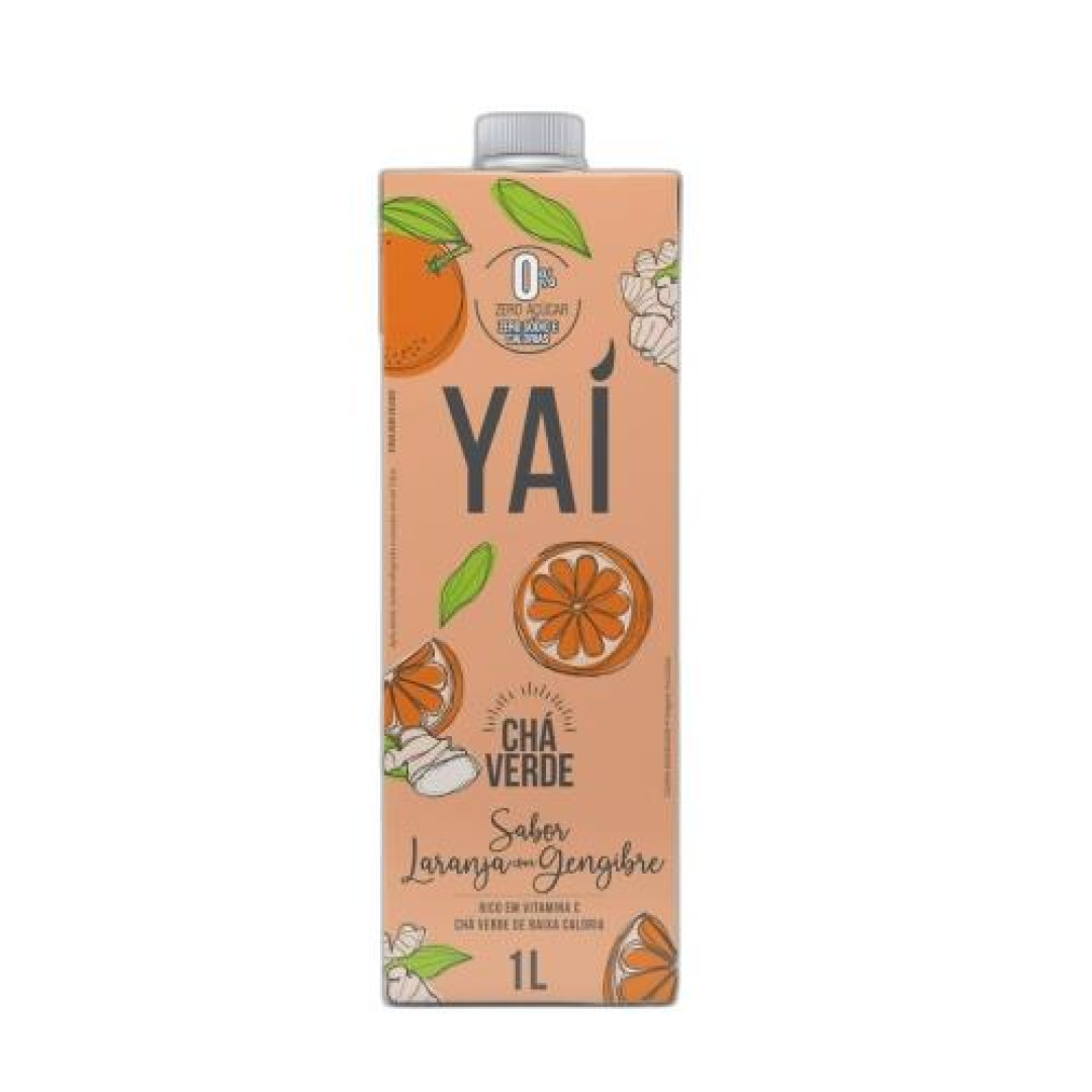 Detalhes do produto Cha Verde 1Lt Yai Laranja Gengibr