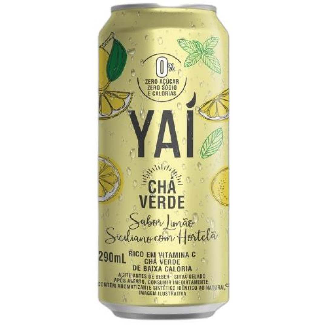 Detalhes do produto Cha Verde 290Ml Yai Limao Sici.hort