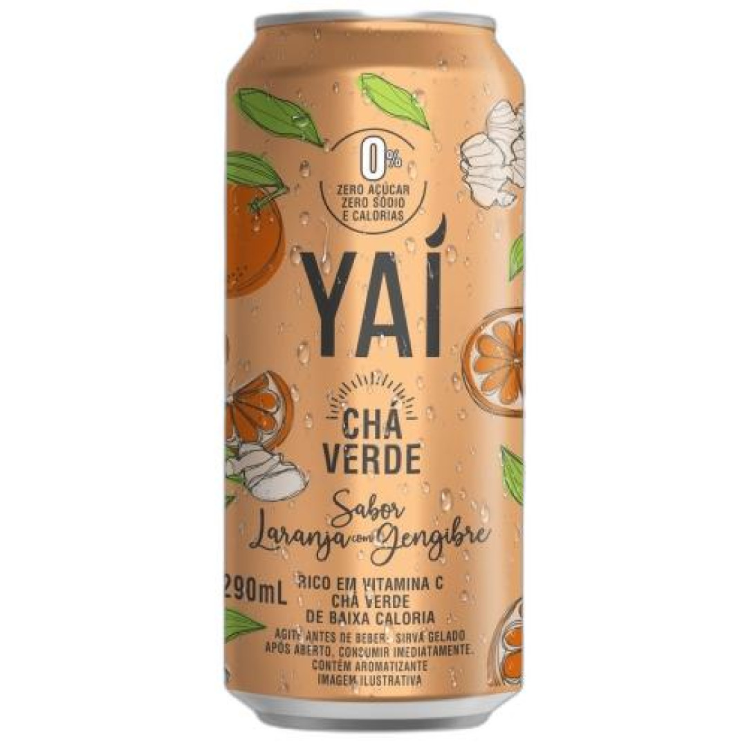 Detalhes do produto Cha Verde 290Ml Yai Laranja Gengibr