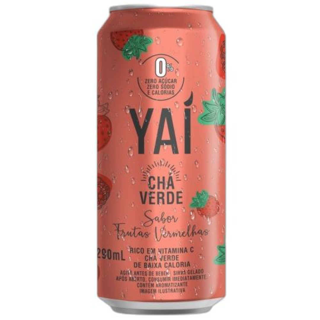 Detalhes do produto Cha Verde 290Ml Yai Frutas Vermelha