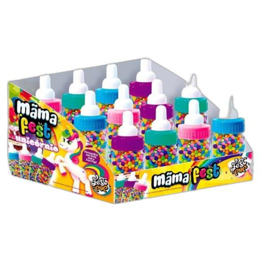 Detalhes do produto Confeito Mama Fest Unic Dp 12X45Gr Uniao Tutti Frutti
