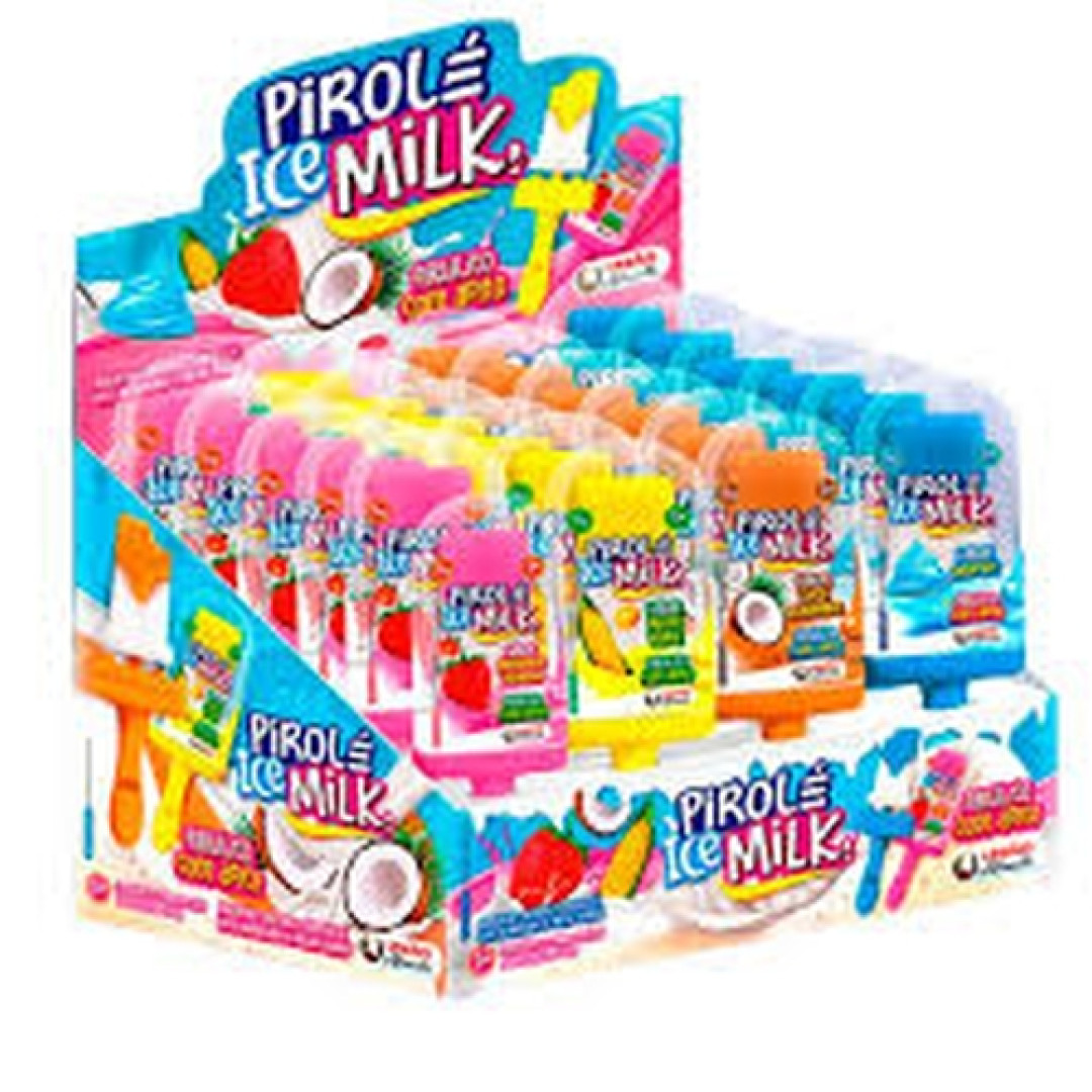 Detalhes do produto Pirole Ice Milk 24X15Gr Uniao Sortido