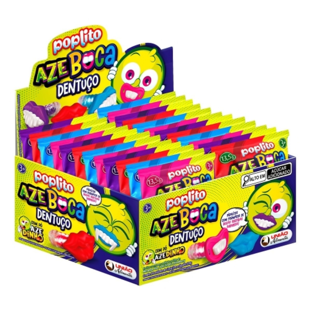 Detalhes do produto Pirl Poplito Azeboca Dp 24X13,5Gr Uniao Tutti Frutti