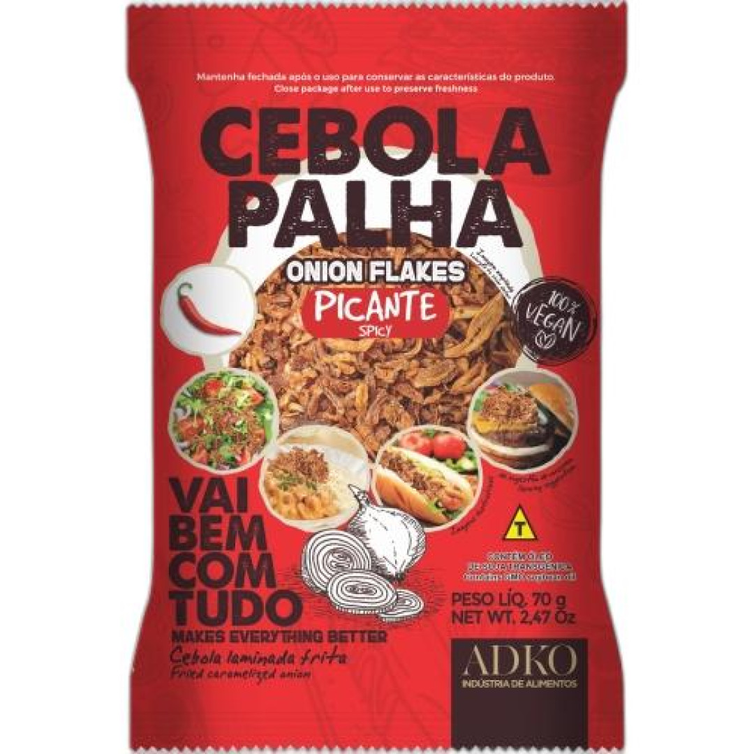 Detalhes do produto Cebola Palha 70Gr Adko Picante