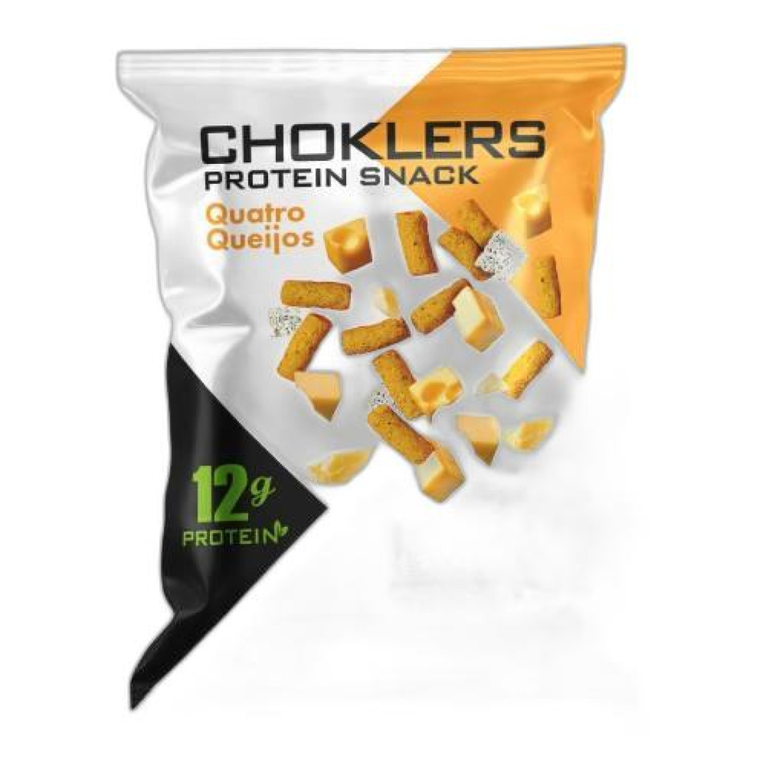 Detalhes do produto Snack Proteina Chocklers 40Gr Quatro Queijos