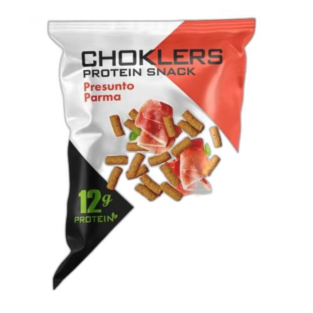 Detalhes do produto Snack Proteina Chocklers 40Gr Presunto Parma 