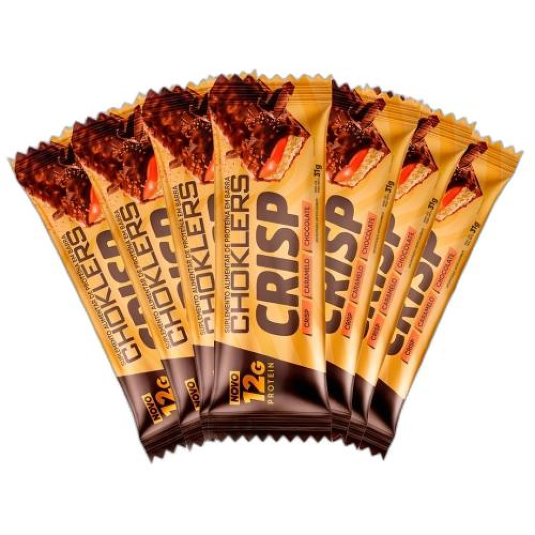 Detalhes do produto Barra Proteina Chocklers 31Gr Choc.caramelo