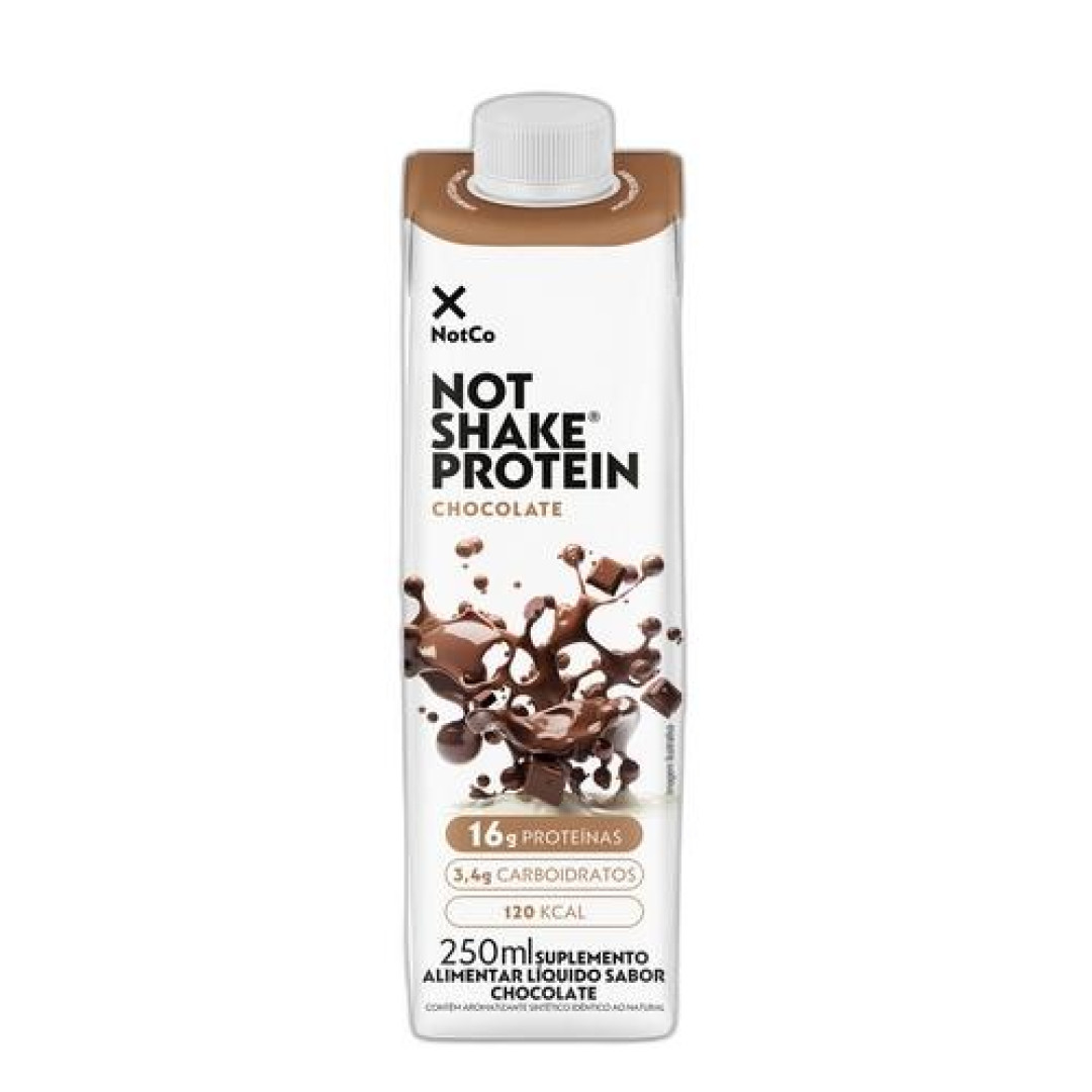 Detalhes do produto Bebida Lactea Shake Protein 250Ml Notco  Chocolate