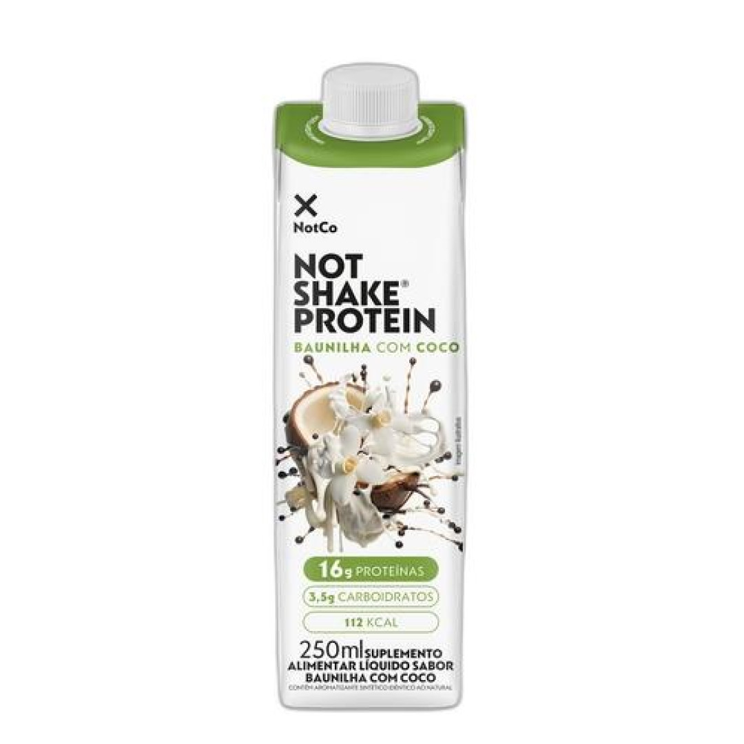 Detalhes do produto Bebida Lactea Shake Protein 250Ml Notco  Baunilha.coco