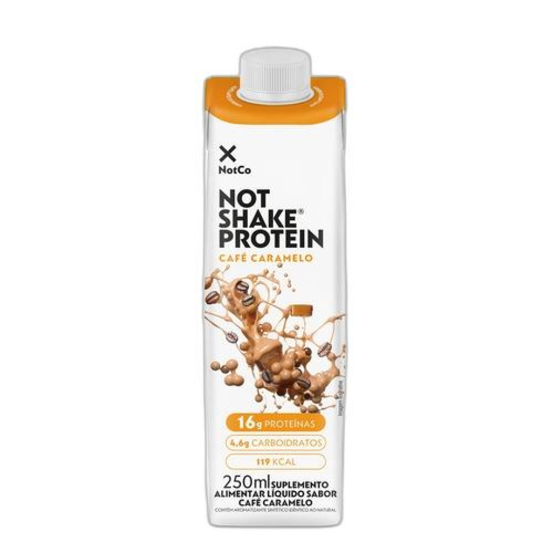 Detalhes do produto Bebida Lactea Shake Protein 250Ml Notco  Cafe.caramelo