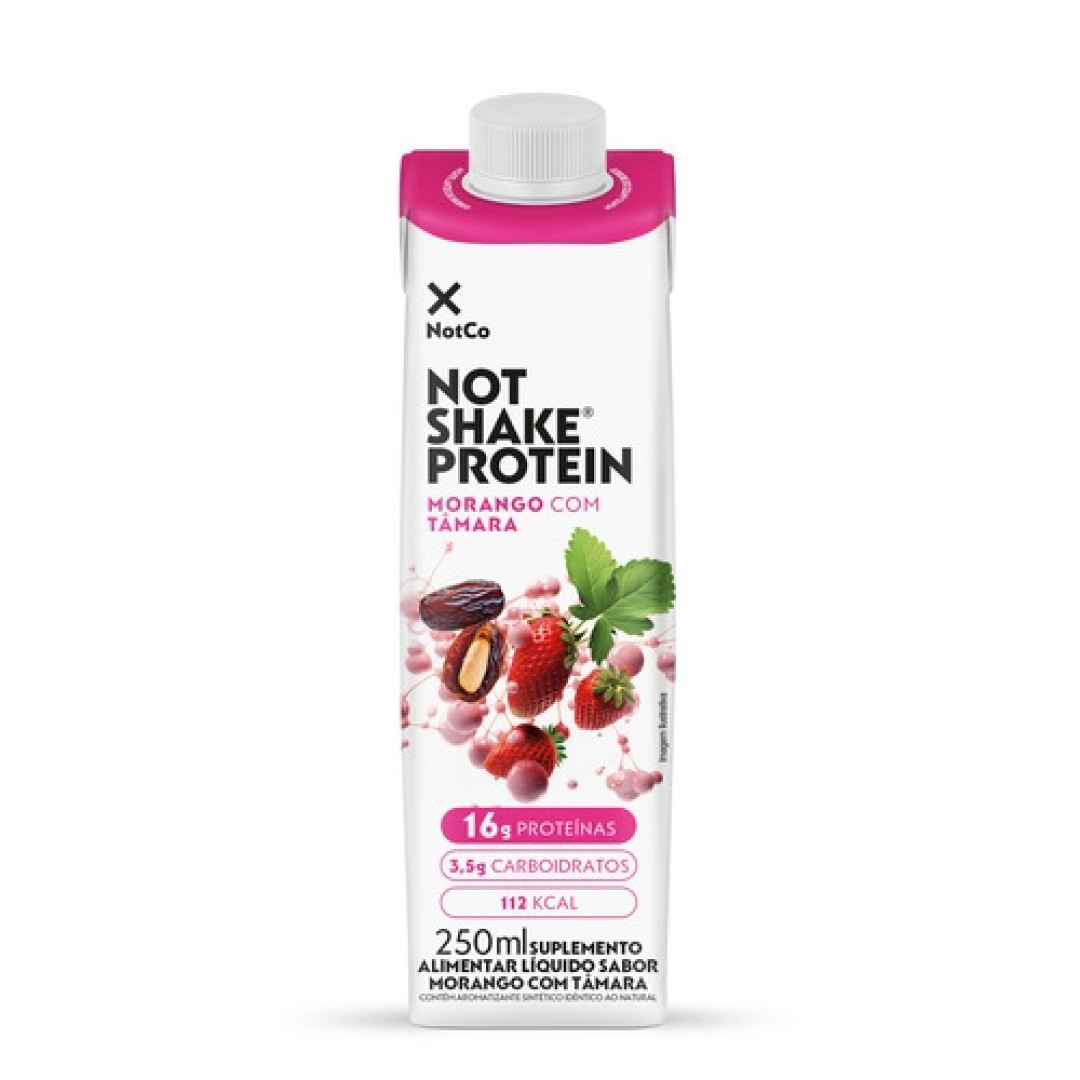 Detalhes do produto Bebida Lactea Shake Protein 250Ml Notco  Morango.tamara