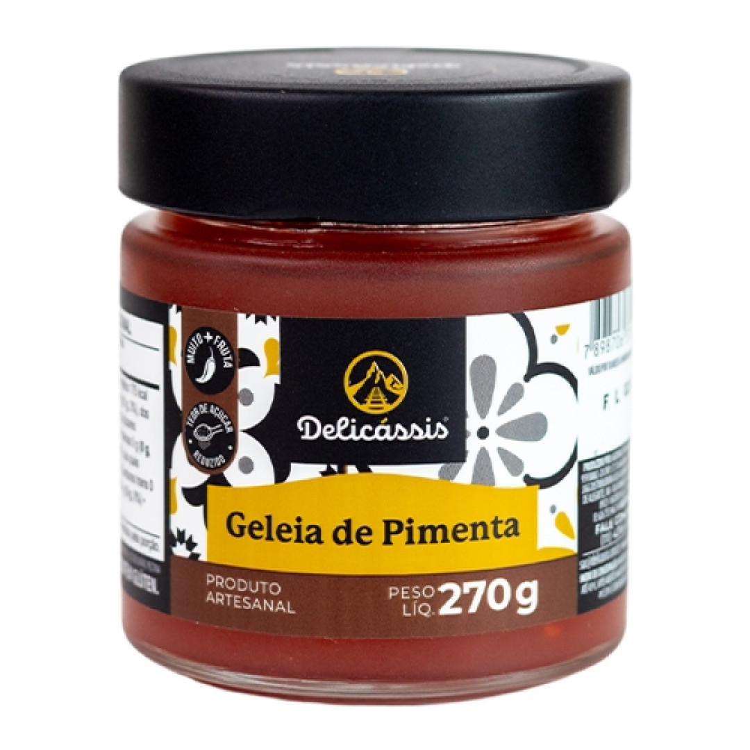 Detalhes do produto Geleia 270Gr Delicassis Pimenta