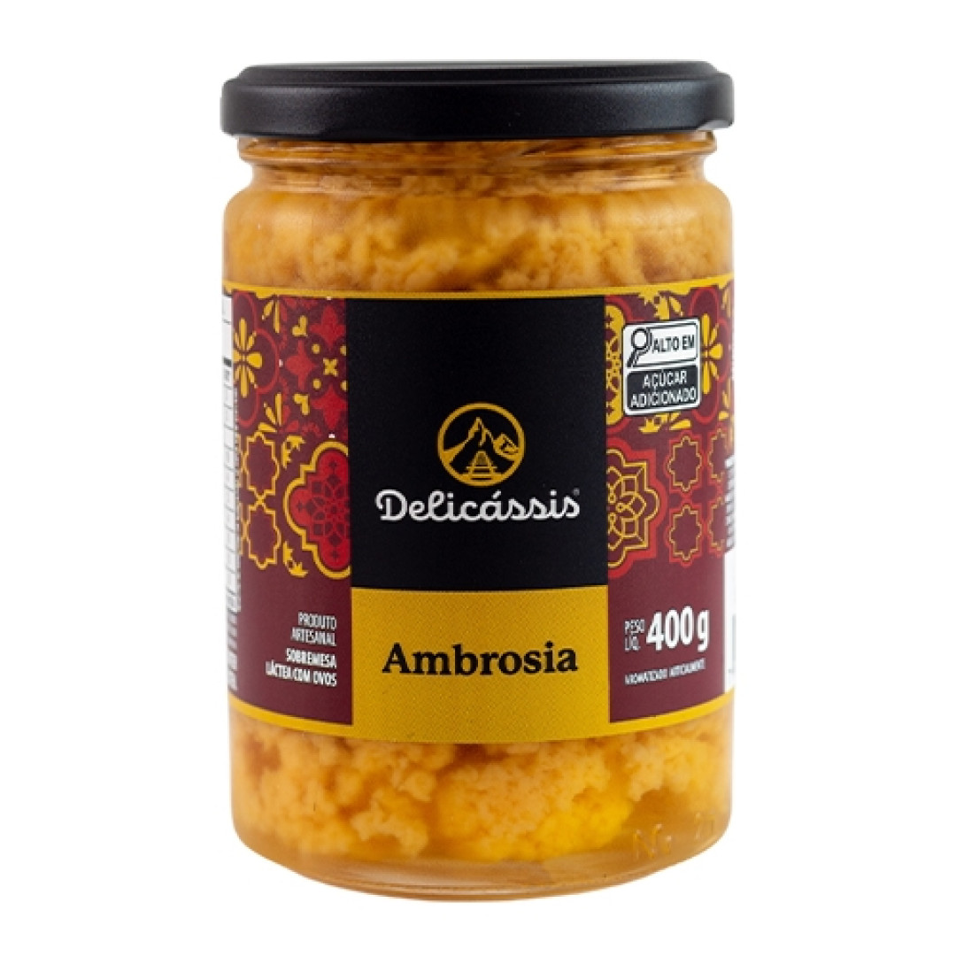 Detalhes do produto Doce Ambrosia 400Gr Delicassis .