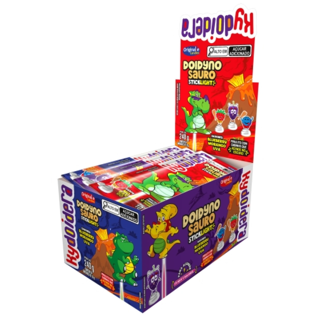 Detalhes do produto Pirl Kydoidera Doidyno Neon Dp 24X10G Sortido