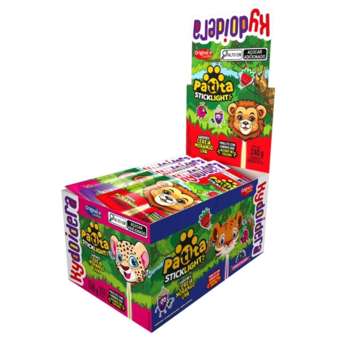 Detalhes do produto Pirl Kydoidera Patita Neon Dp 24X10G Sortido