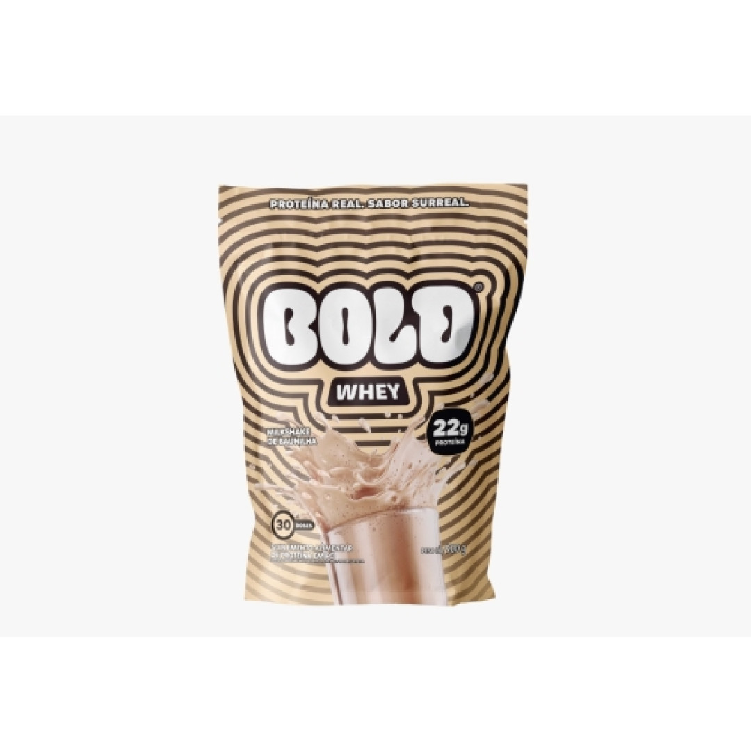 Detalhes do produto Supl Whey 900Gr Bold Milkshake.bauni