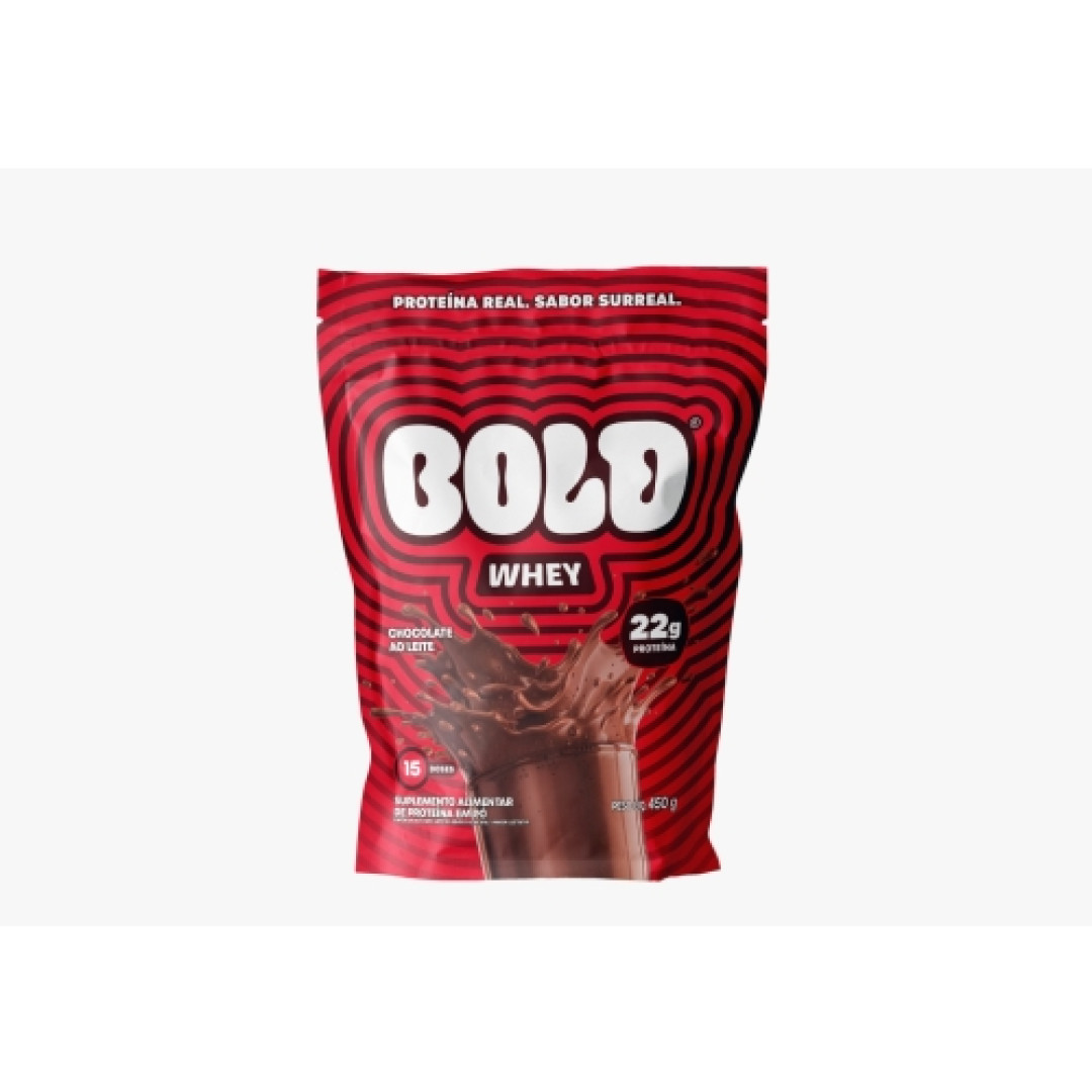 Detalhes do produto Supl Whey 450Gr Bold Choc. Ao Leite