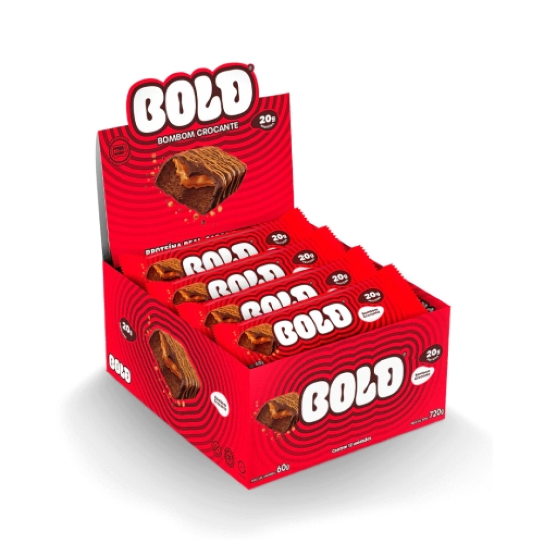 Detalhes do produto Barra Proteina 40Gr Bold Bombom Crocante