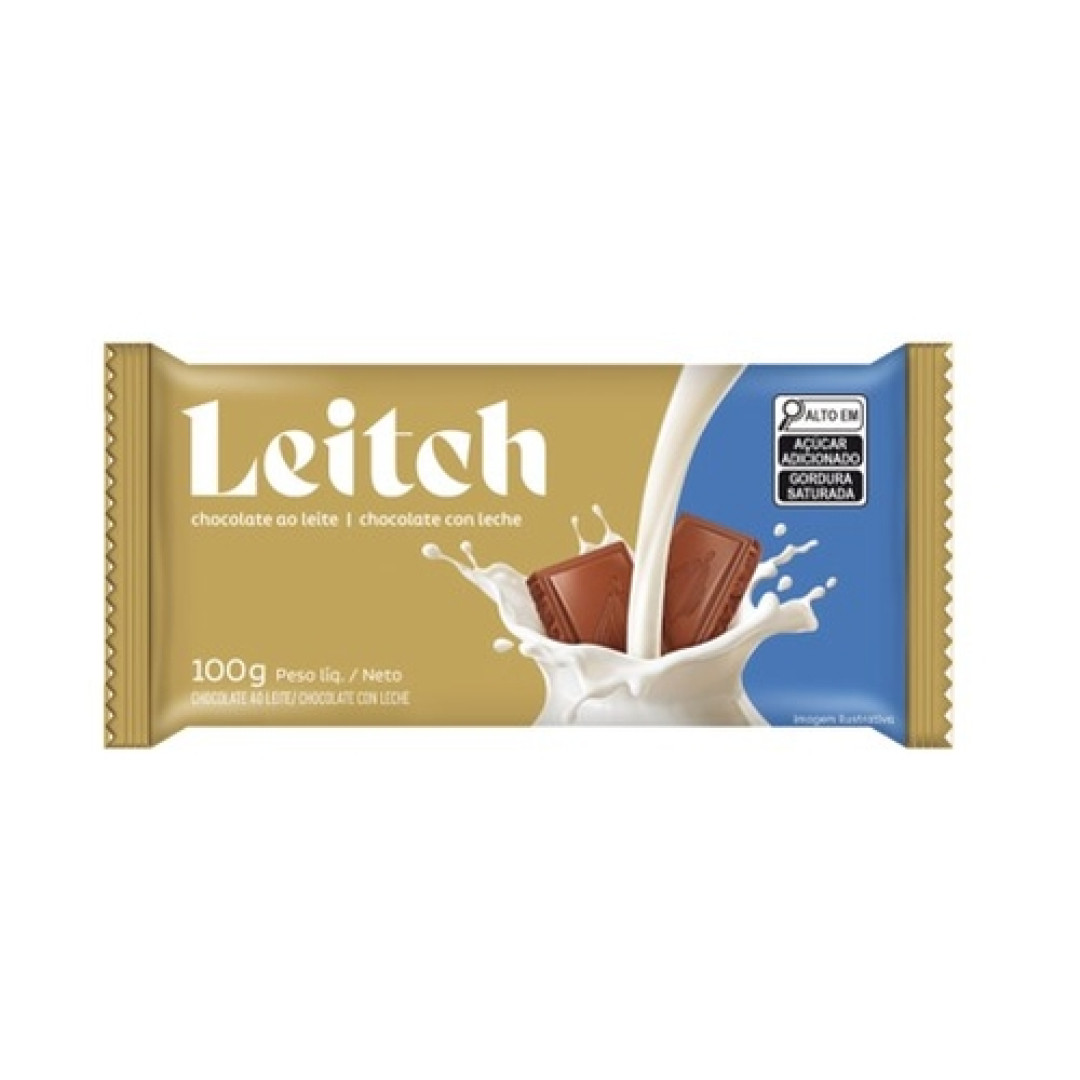 Detalhes do produto Choc Leicht 100Gr Camp Ao Leite