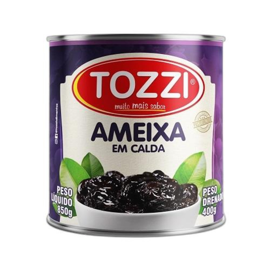 Detalhes do produto Ameixa Calda 400Gr Tozzi .