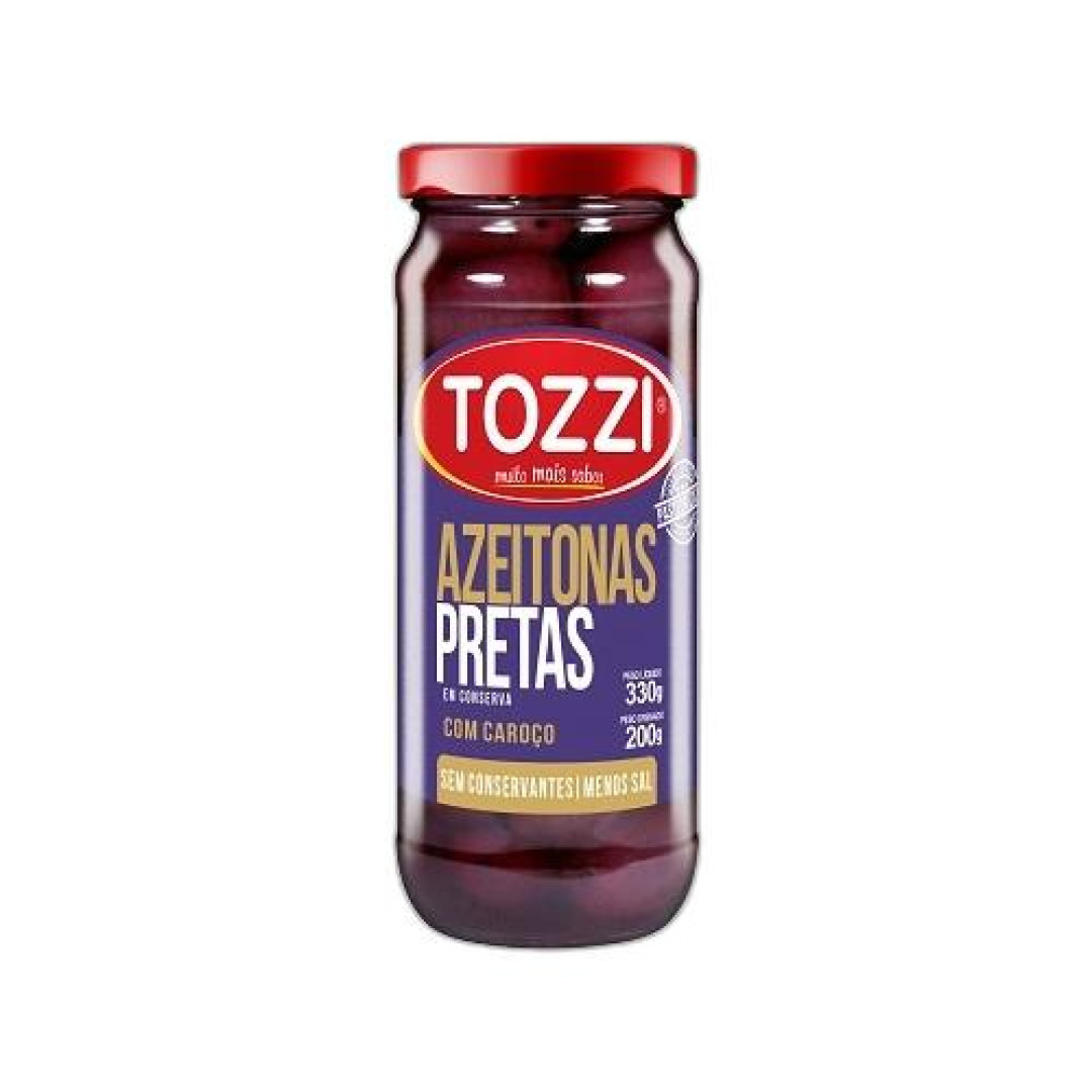 Detalhes do produto Azeitonas C Caroco 200Gr Tozzi Preta