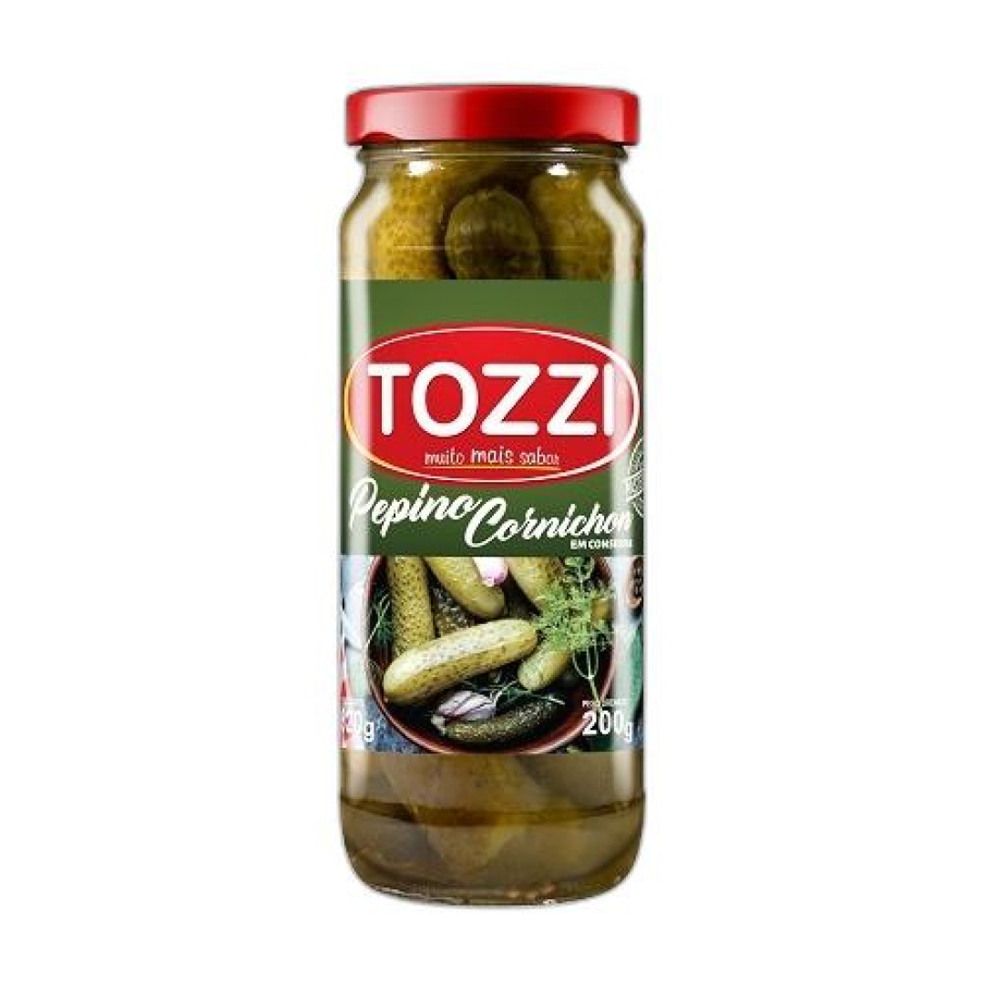 Detalhes do produto Pepino Em Conserva 200Gr Tozzi .