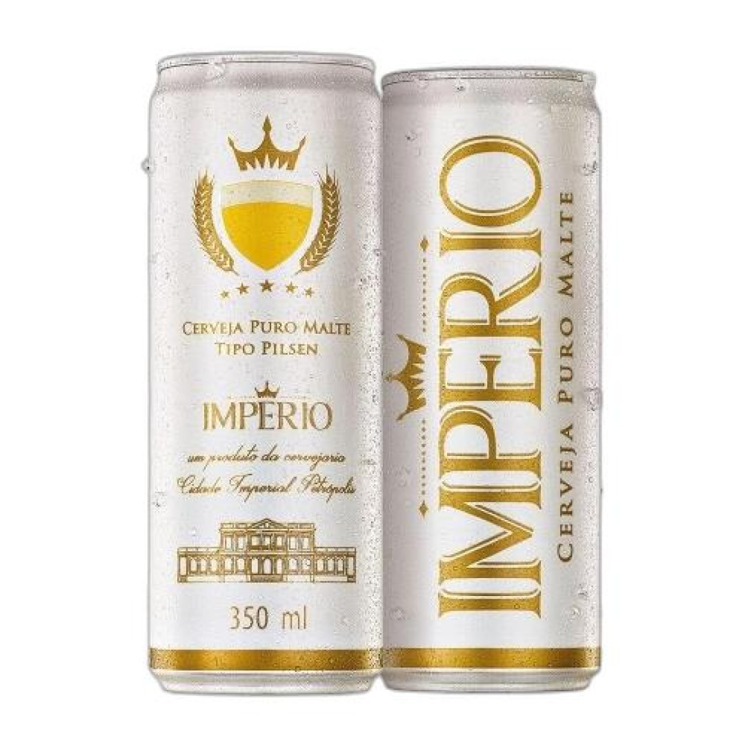 Detalhes do produto Cerveja Puro Malte Lt 350Ml Imperio .