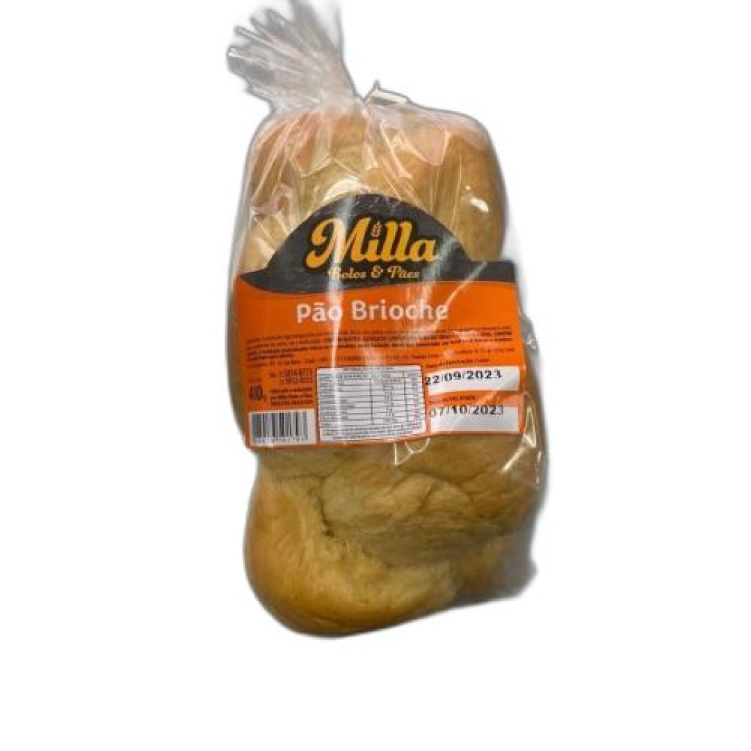 Detalhes do produto Pao Brioche 400Gr Milla Tradicional