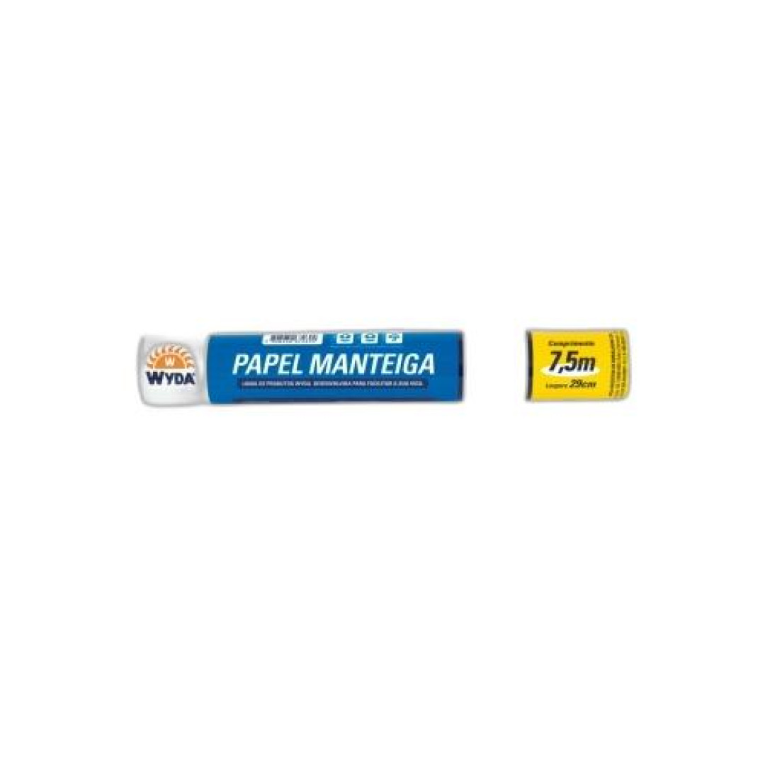Detalhes do produto Papel Manteiga 7,5Mx29Cm Wyda .