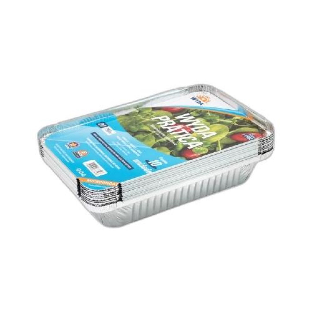 Detalhes do produto Conjunto Aluminio Marmita 10X750Ml Wyda .