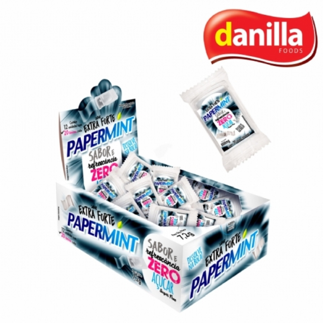 Detalhes do produto Lamina Refres Papermint 24Un Danilla  Extra Forte