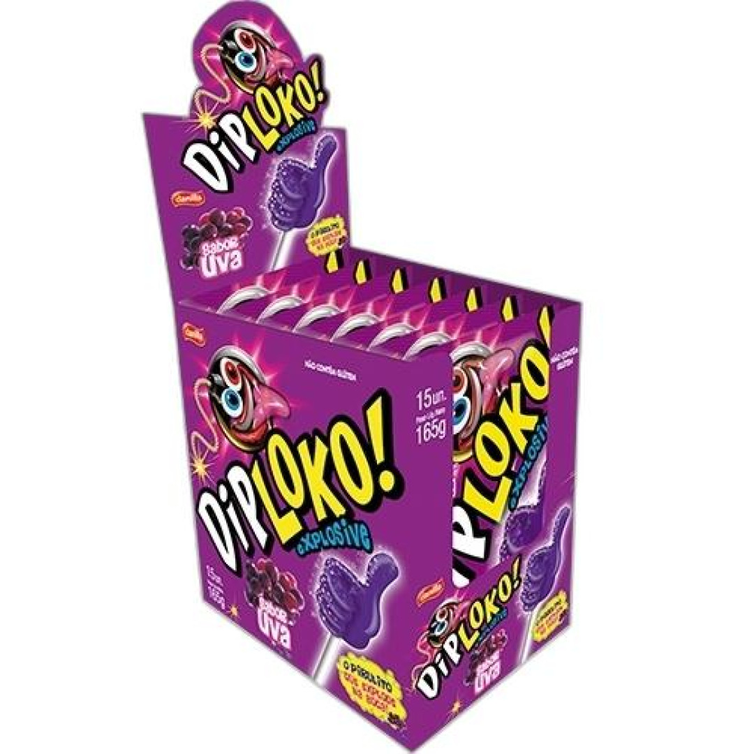 Detalhes do produto Pirl Diploko Booom Dp 15Un Danilla Uva