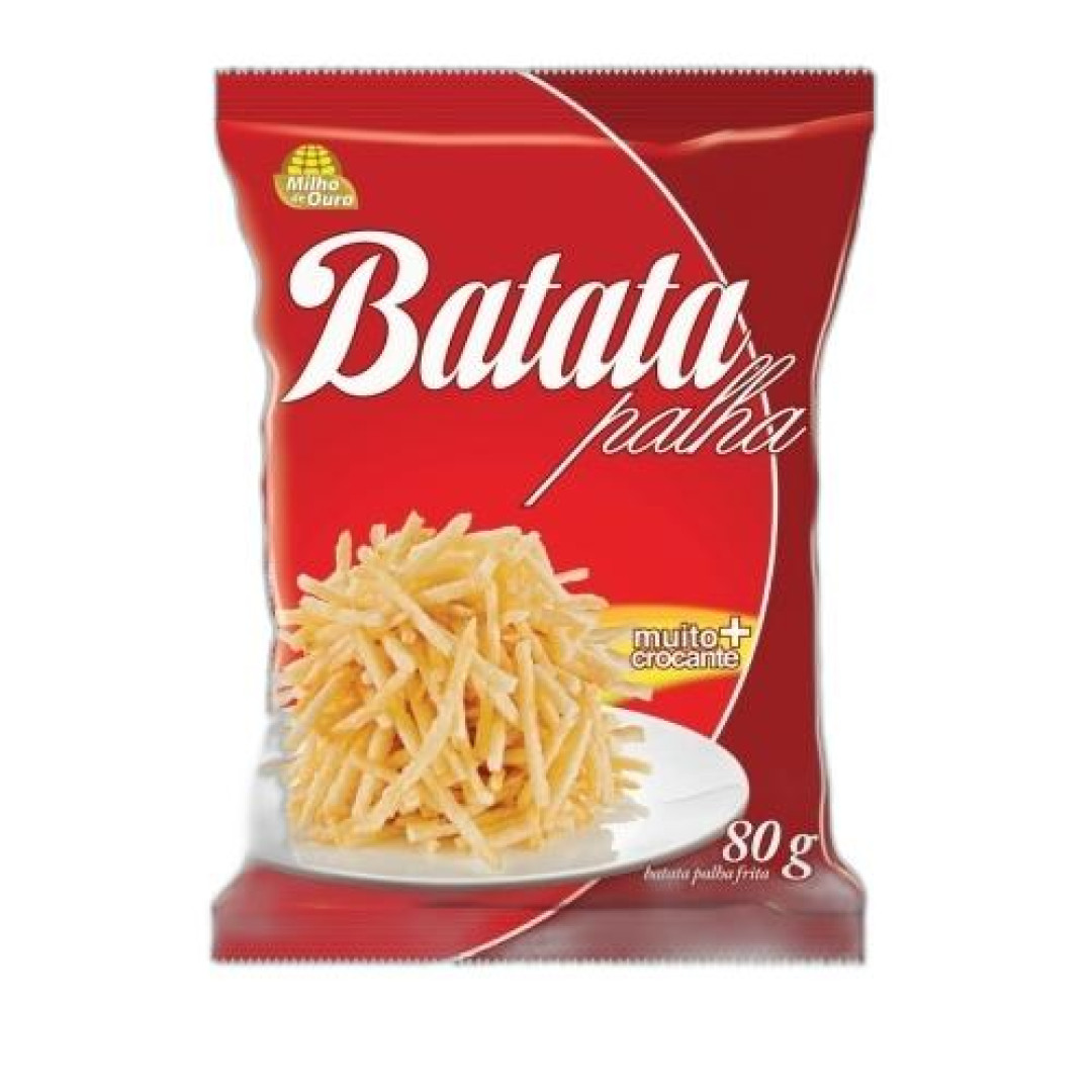 Detalhes do produto Batata Palha 80Gr Milho Ouro  Natural