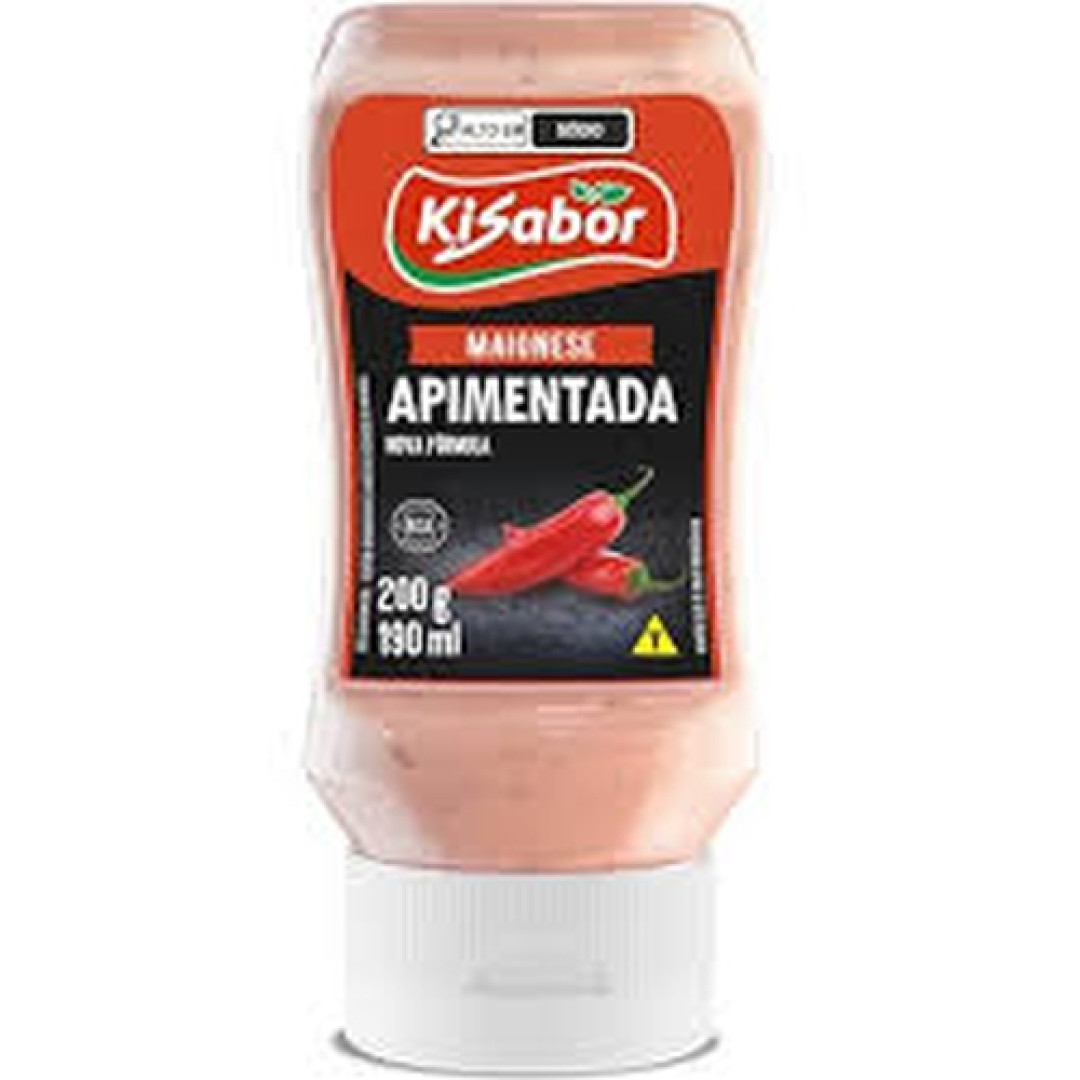 Detalhes do produto Maionese 200Gr Ki Sabor Apimentada