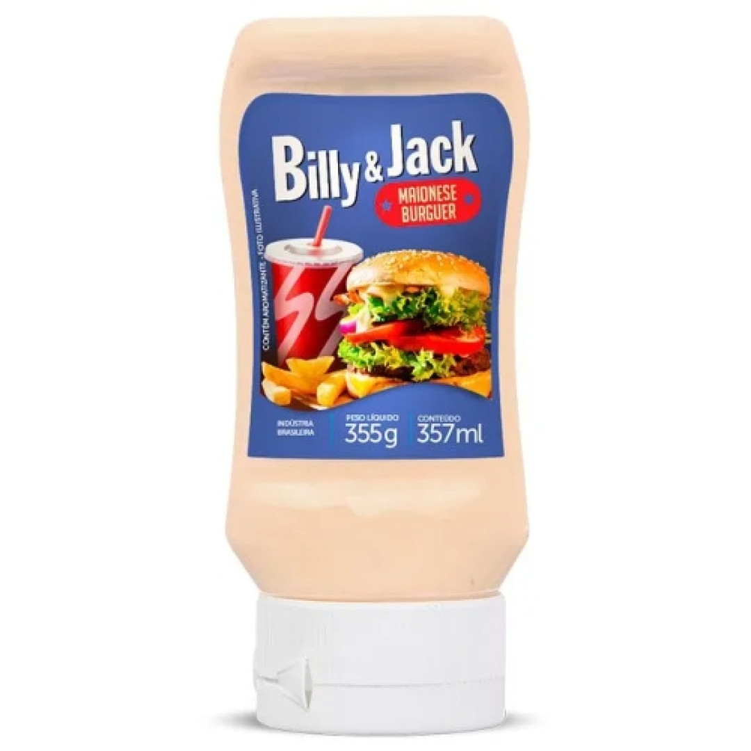 Detalhes do produto Maionese Billy&jack 355Gr Burguer