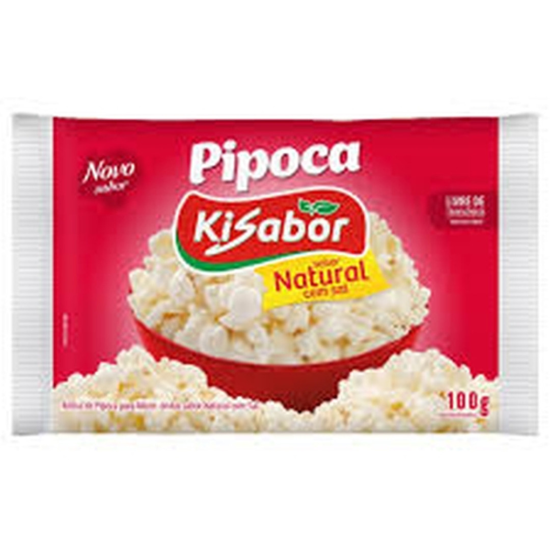 Detalhes do produto Pipoca Microondas 100Gr Ki Sabor Natural.sal