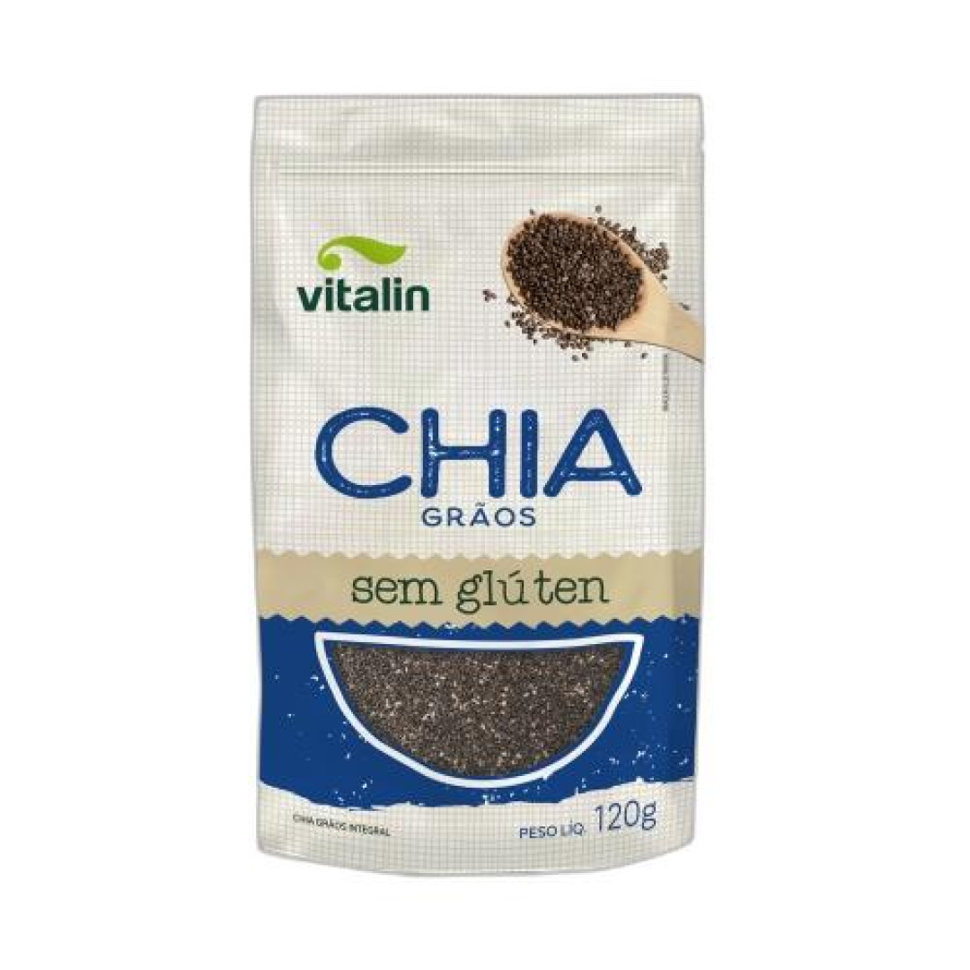 Detalhes do produto Chia Graos 120Gr Vitalin .