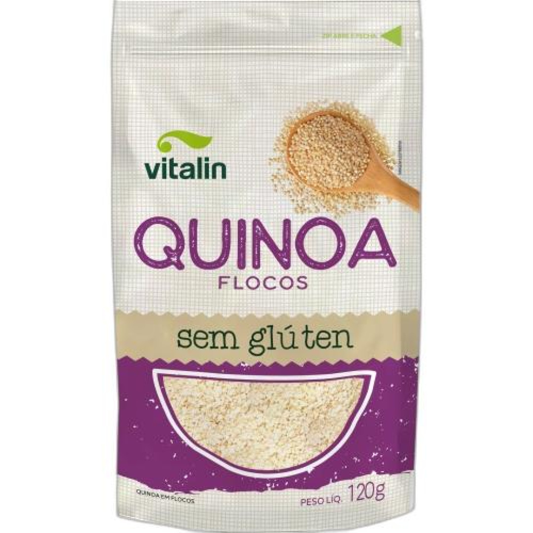 Detalhes do produto Quinoa Flocos 120Gr Vitalin .