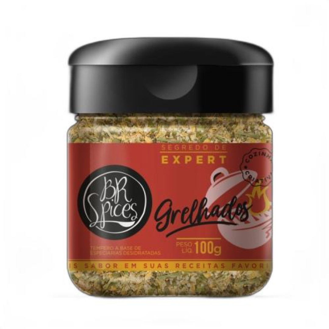 Detalhes do produto Tempero Segredo De Expert 100Gr Br Spice Grelhados